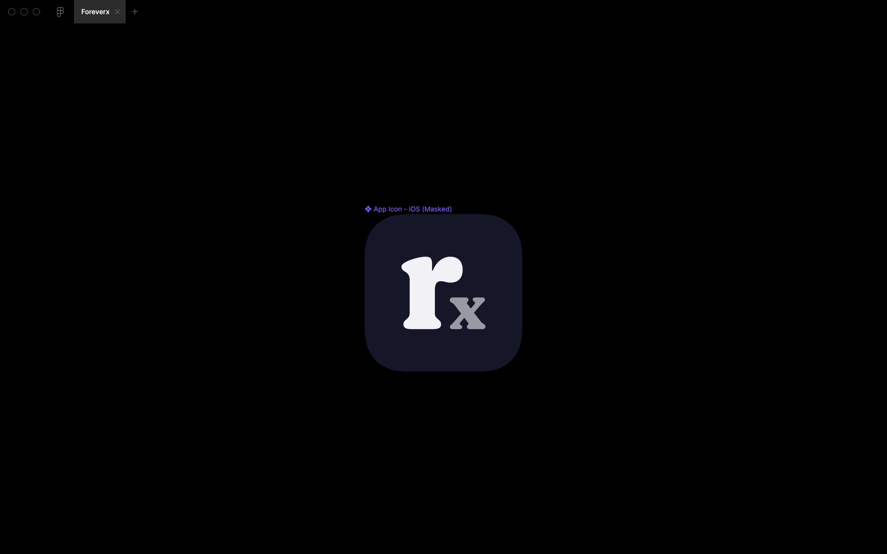 foreverx app icon for iOS