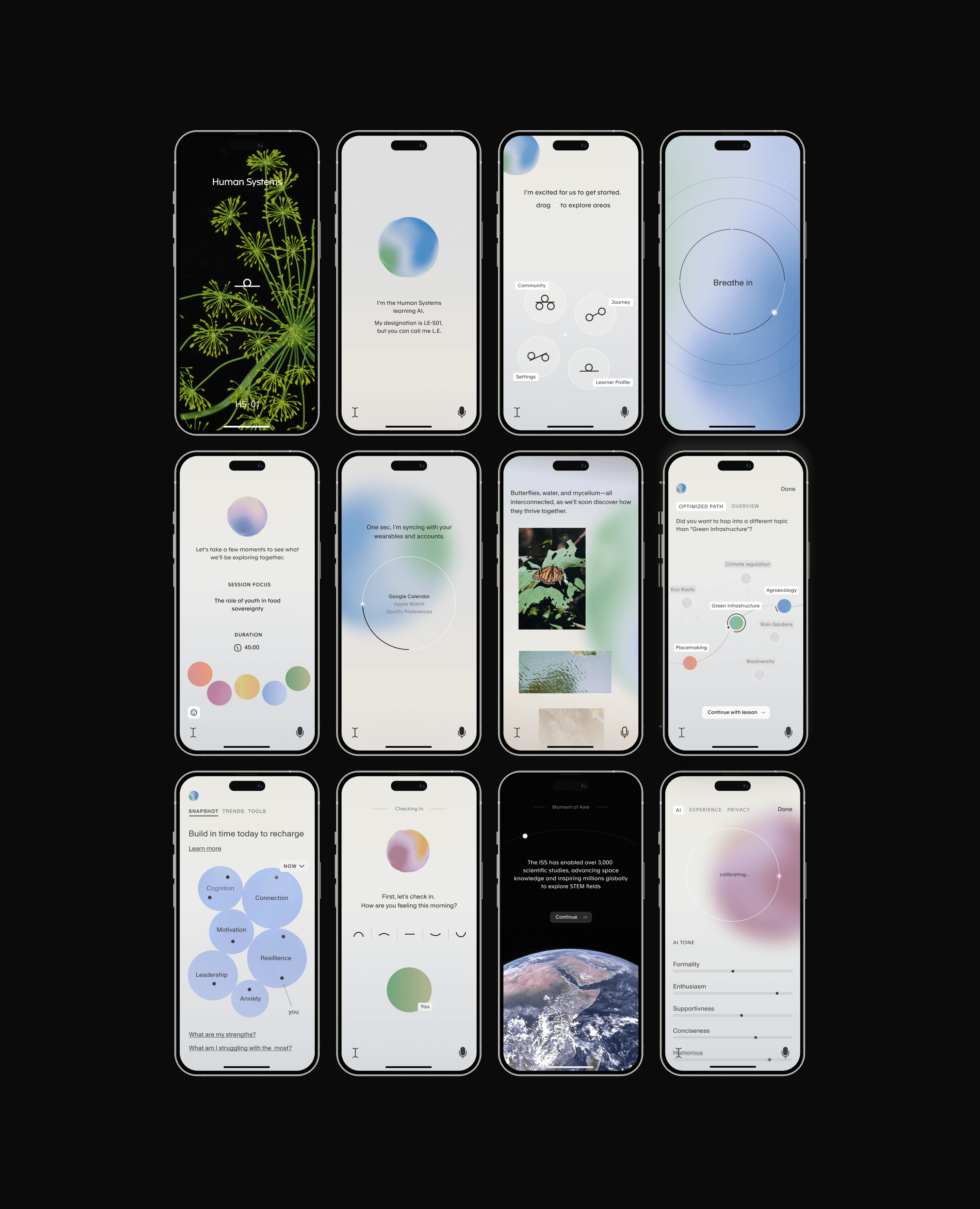 Human Systems Moodboards