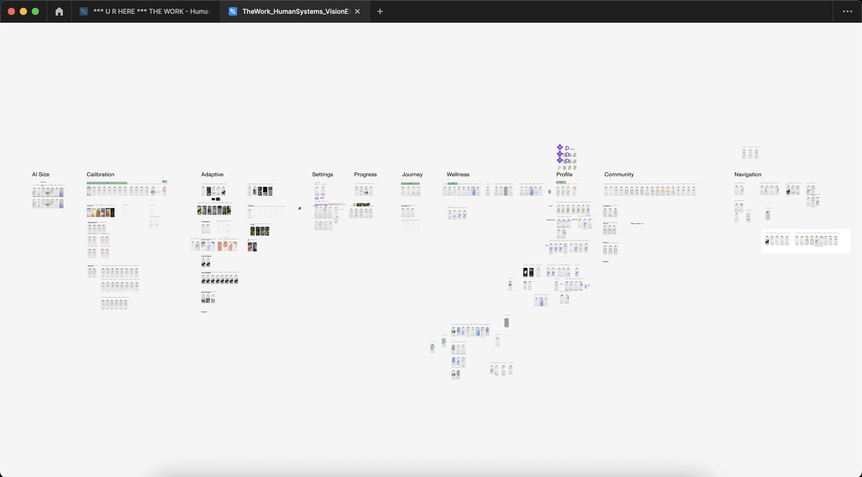 Refining our vision 1 tons of screens in Figma