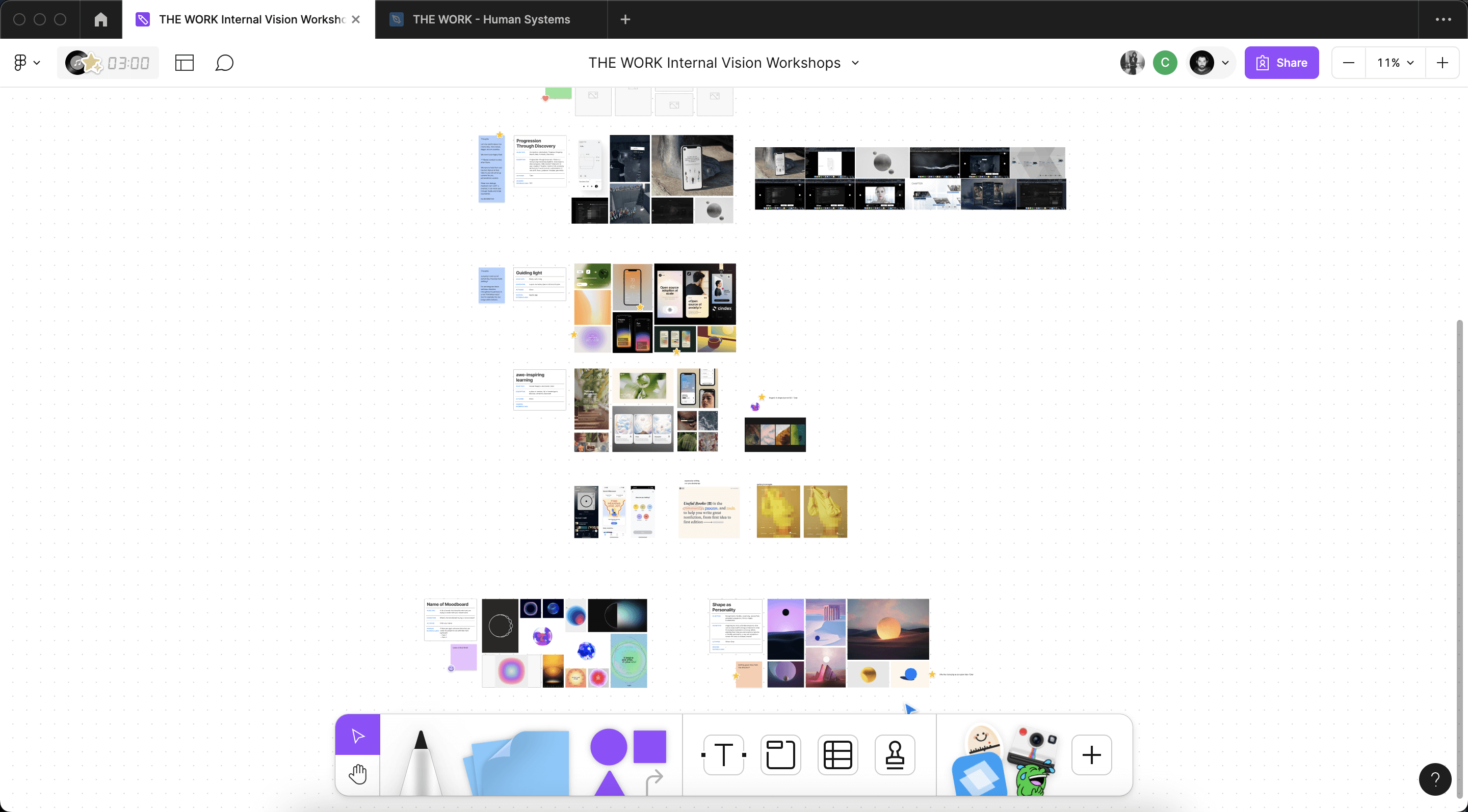 Human Systems Moodboards